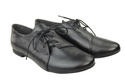 Damen Ballerinas Schwarz, Naturleder 110 ElitaBut