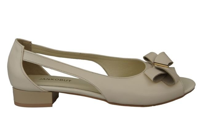 Schuhe Damen Sandalen Beige Naturleder 994 ElitaBut