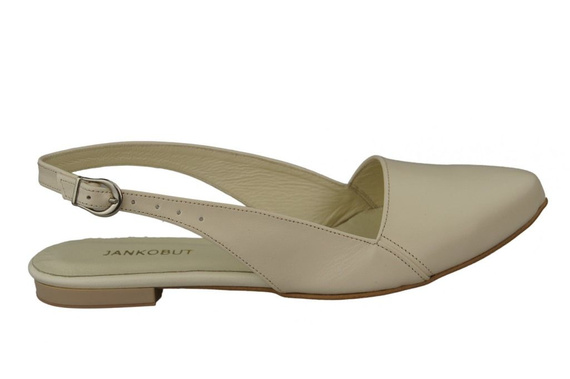 Schuhe Damen Sandalen Beige Naturleder 996 ElitaBut