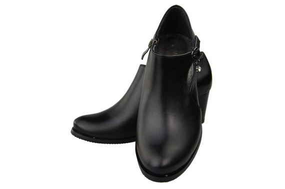 Damenstiefel Naturleder Schwarz 109 ElitaBut