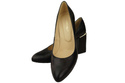 Damenschuhe Pumps Schwarz Naturleder 179 ElitaBut