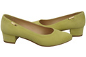 Bequeme Damen-Schuhe Banane aus echtem Veloursleder 220 Z ElitaBut
