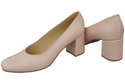 Damenschuhe Pumps Naturleder 171 Puderrosa ElitaBut