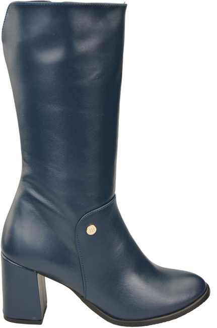 Footwear Damen-Halbstiefel, Naturleder, Marineblau 189 ElitaBut