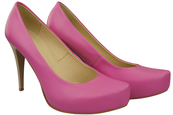 Damen Footwear Fuchsie Stiletto Pumps Naturleder 205 ElitaBut