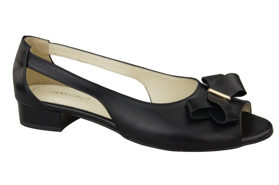Schuhe Damen Sandalen Schwarz Naturleder 994 ElitaBut
