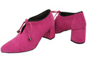 Damenschuhe Fuchsia-Schuhe Natursamtleder 183 ElitaBut