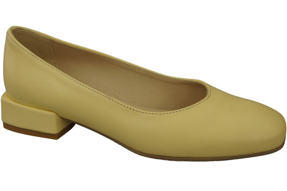 Bequeme Frauen Schuhe Banane Flats Natural Leder 204 ElitaBut