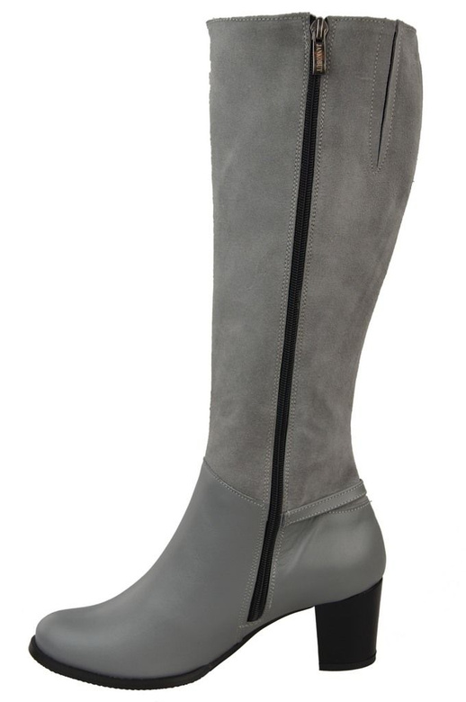 Schuhe Damenstiefel, Naturleder 101 Popiel ElitaBut