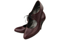 Damenschuhe Pumps Naturleder Burgund 553 ElitaBut