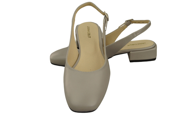 Damen Schuhe Sandalen Helle Esche Flacher Absatz Naturleder 206 ElitaBut