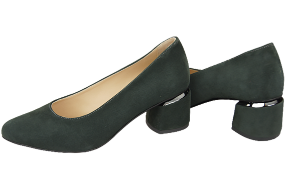 Damenschuhe Graphite Pumps Natürliches Wildleder 143 Von ElitaBut