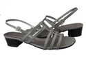 Damenschuhe Sandalen Flacher Absatz Grau 622 ElitaBut