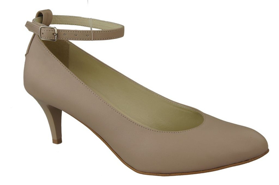 Damenschuhe Cappuccino Lico Pumps, Naturleder 997 ElitaBut