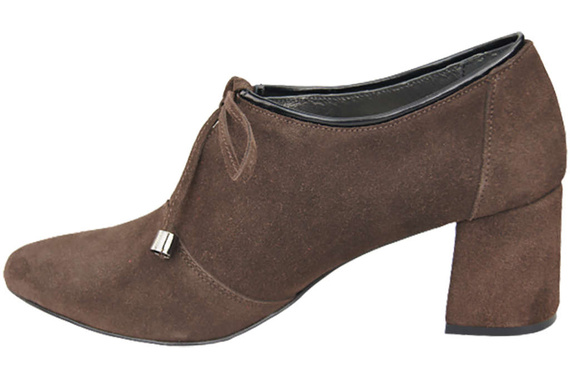 Damenschuhe Schokoladenschuhe Natursamtleder 183 ElitaBut
