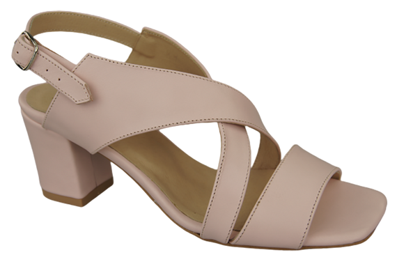 Damenschuhe Sandalen Rosa Puder Naturleder 149 ElitaBut