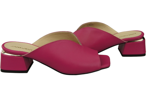 Damen Schuhe Absätze Flip Flops Purpurfarbig Naturleder 210 ElitaBut