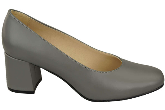 Damenschuhe Pumps Naturleder 171 Grau ElitaBut