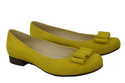 Damenschuhe Ballerinas Lemon, Naturleder, Wildleder 126 ElitaBut