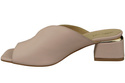 Damen Schuhe Absätze Flip Flops Puderrosa Naturleder 210 ElitaBut