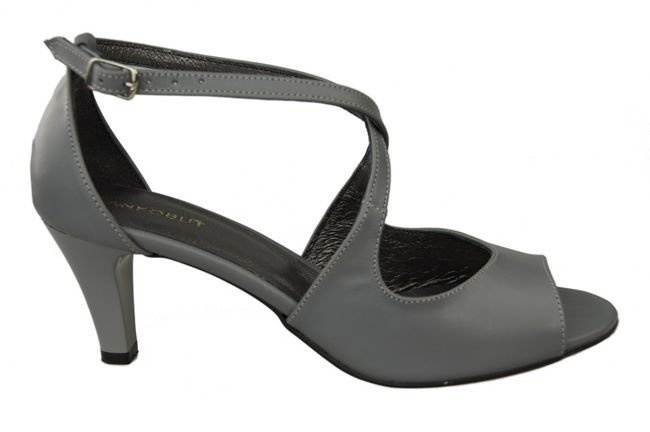 Damenschuhe Sandalen Grau Naturleder 115 ElitaBut