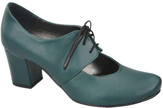 Schuhe Damenschuhe, Naturleder, Malachit 161 ElitaBut