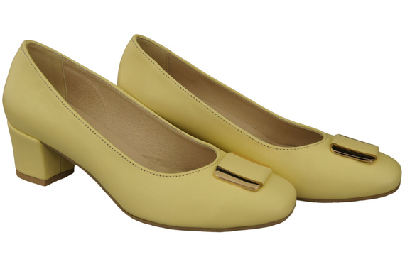 Damenschuhe Pumps Naturleder 187 Banana ElitaBut