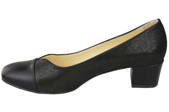 Damenschuhe Pumps Naturleder 164 Schwarz ElitaBut