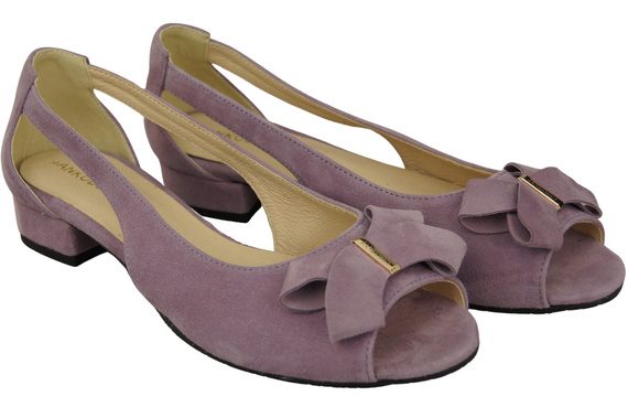 Schuhe Damensandalen Lila Natürliches Wildleder 994 Kombination aus Stil und Komfort ElitaBut