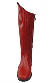Schuhe Damenstiefel, Stiefel, Naturleder 124 Red ElitaBut