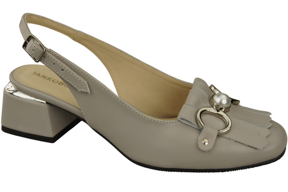 Damenschuhe Helle Esche Sandalen mit Fransen verziert Naturleder 208 ElitaBut