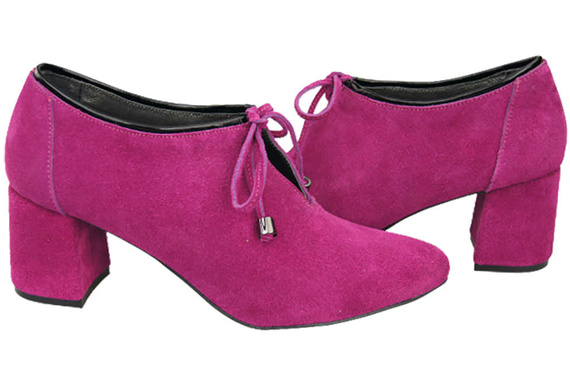 Damenschuhe Schuhe Lila Natursamtleder 183 ElitaBut