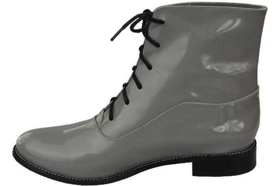 Damenschuhe Frühling/Herbst Naturleder Grau Lack 155 L ElitaBut