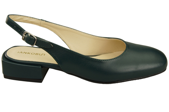 Damen Schuhe Sandalen Malachit Flacher Absatz Naturleder 206 ElitaBut