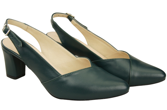 Damen Footwear Malachit Stiletto Sandalen Natural Leder 217 ElitaBut