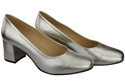 Damenschuhe Pumps Naturleder 171 Silber ElitaBut