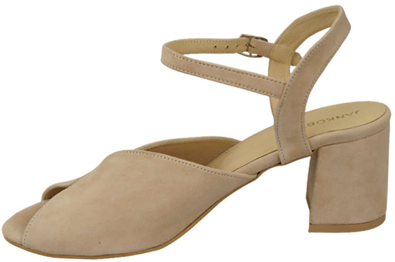 Damenschuhe Sandalen Rosa Puder Naturleder Wildleder 185 ElitaBut