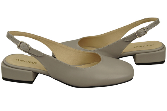 Damen Schuhe Sandalen Helle Esche Flacher Absatz Naturleder 206 ElitaBut