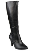 Damenstiefel, Naturleder, Schwarz 878 ElitaBut