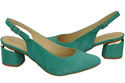 Damensandalen aus natürlichem Wildleder Türkis Eleganz und Komfort 196 von ElitaBut