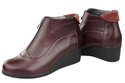 Damen Stiefeletten Frühling/Herbst Naturleder Burgund 133 L ElitaBut