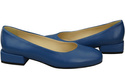 Bequeme Frauen Schuhe Blau Flats Natural Leder 204 ElitaBut