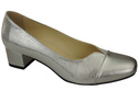 Damenschuhe Pumps Naturleder 164 Silber ElitaBut
