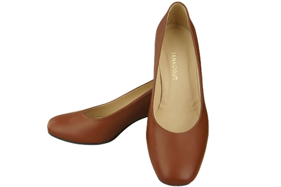 Damenschuhe Pumps Naturleder 171 Braun ElitaBut