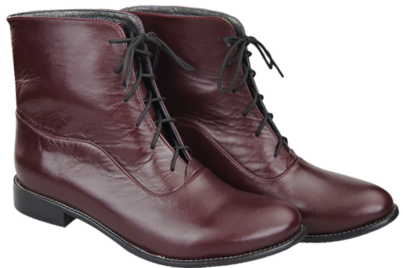 Damenschuhe Frühling/Herbst Naturleder Burgund 155 L ElitaBut