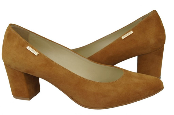 Damenschuhe Rote Pumps Natürliches Wildleder 106 ElitaBut