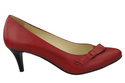 Damenschuhe Pumps Naturleder Rot 989 ElitaBut