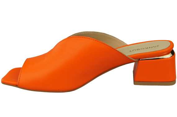 Damen Schuhe Absätze Flip Flops Orange Naturleder 210 ElitaBut