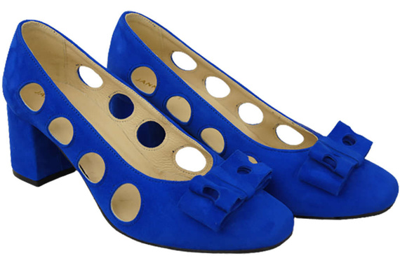 Damenschuhe Azure Pumps Natürliches Wildleder 182 ElitaBut