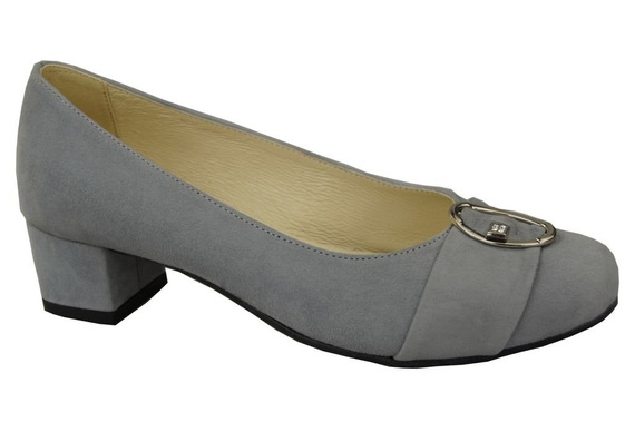 Damenschuhe Grau Naturleder Wildleder 135 ElitaBut